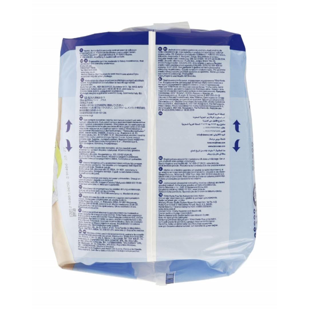 Pants Plus Large Pads Damenbinden 8 STÜCK x 5 Packungen