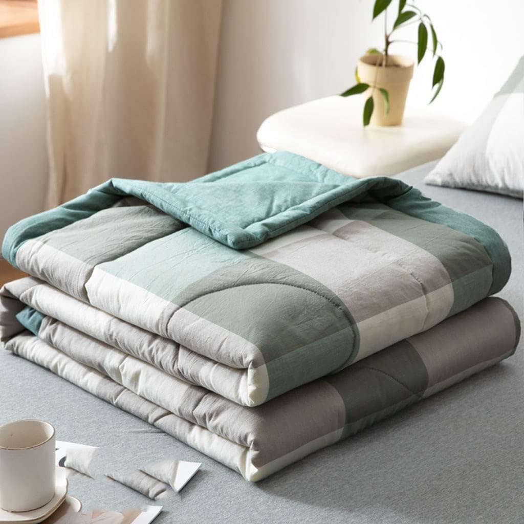 Washed Cotton Quilt air Conditioned Blanket Single Bed Sofa