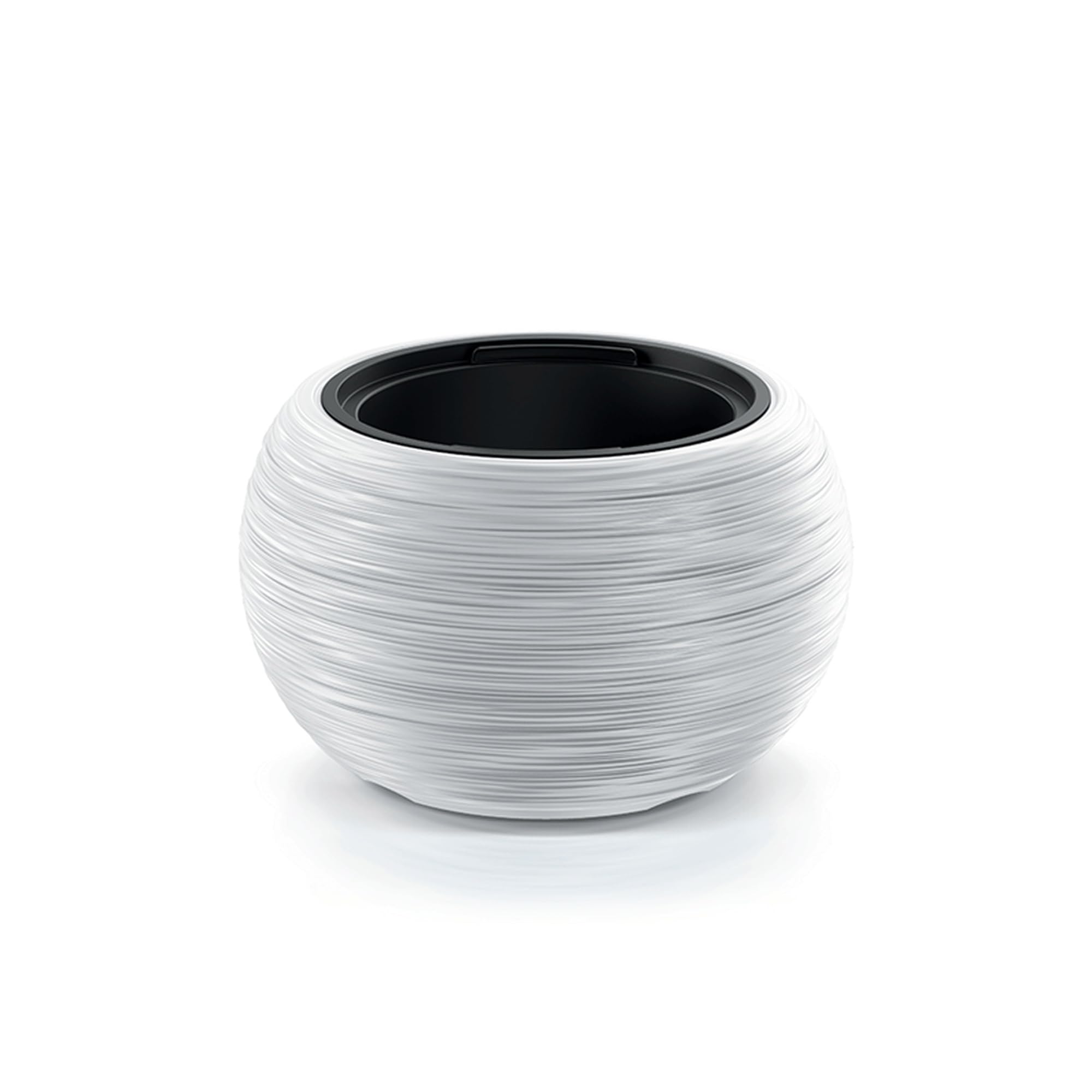 Prosperplast FURU Collection White Planter with Tank 37.8 x 37.8 x 23 cm, 8 Litre Capacity