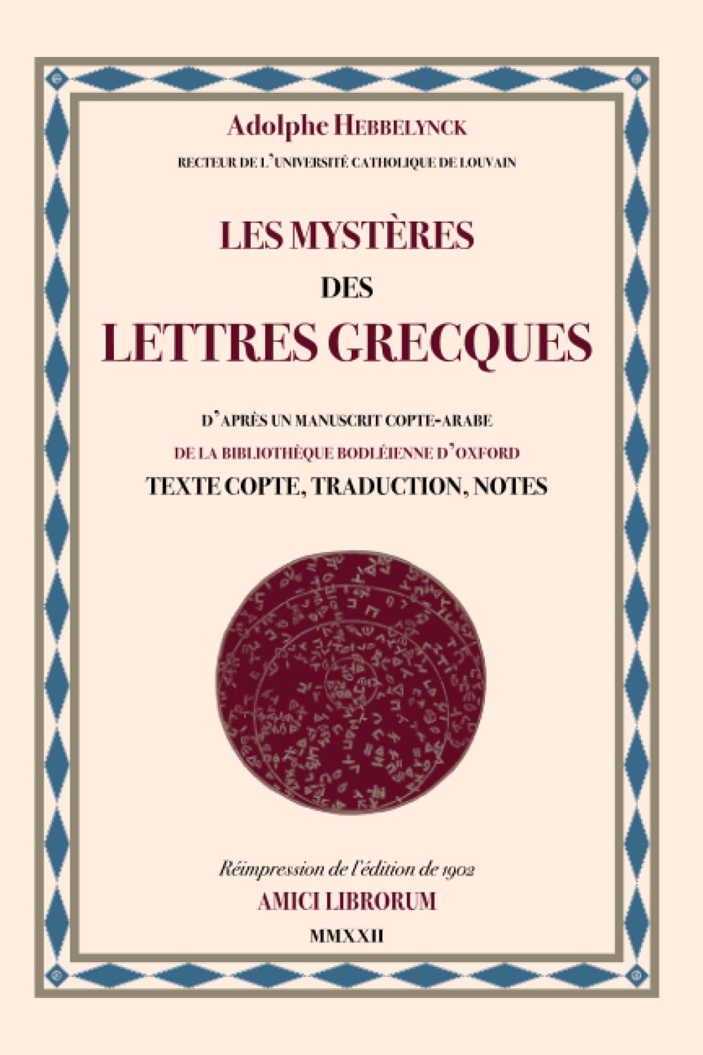 Les Mystères des Lettres grecques
