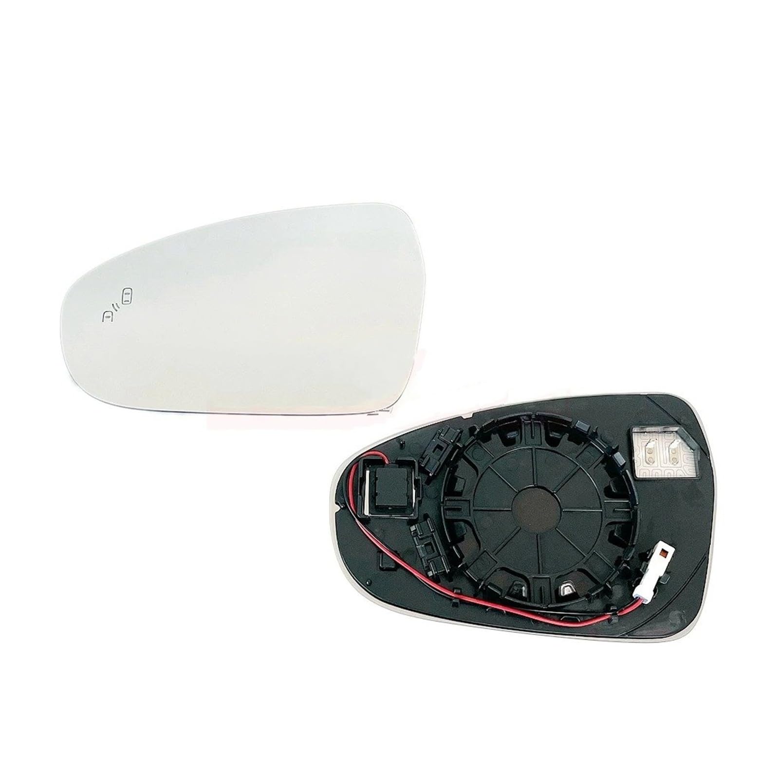 Verre Miroir Voiture Pour KIA Pour CEED Pour PROCEED 2018-2023 Pour XCEED Porte Extérieure Automatique Convexe Avec Verre Miroir Voiture Chauffant Mort