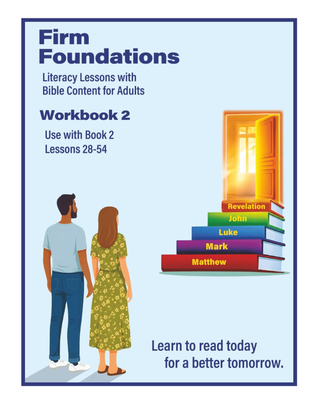 Firm Foundations Workbook 2: English Literacy lessons with Bible content for adults