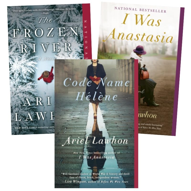 Ariel Lawhon Bestselling 3 Books Set - The Frozen River, Code Name Hélène, I Was Anastasia