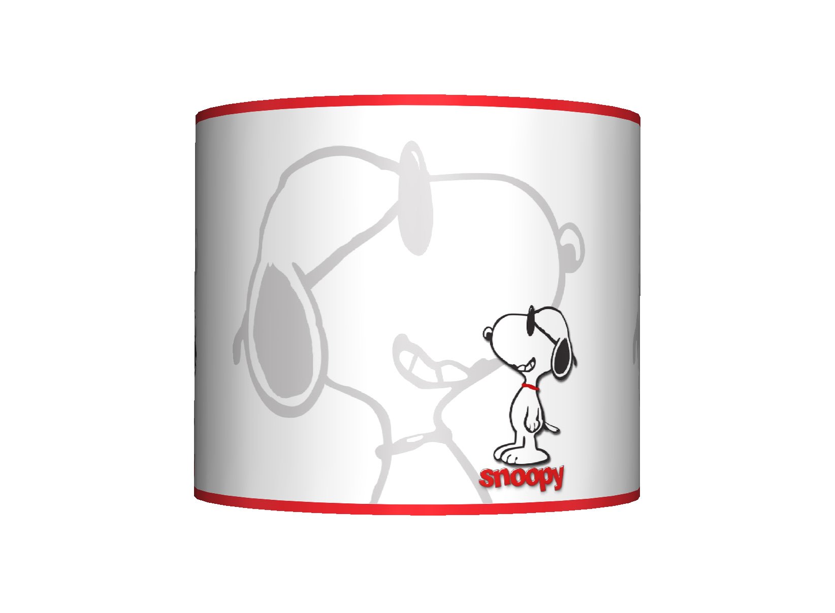 Funky Lampshades Boys Snoopy - Lampshade - 10" Drum - /Girls Ceiling Lamp Shade