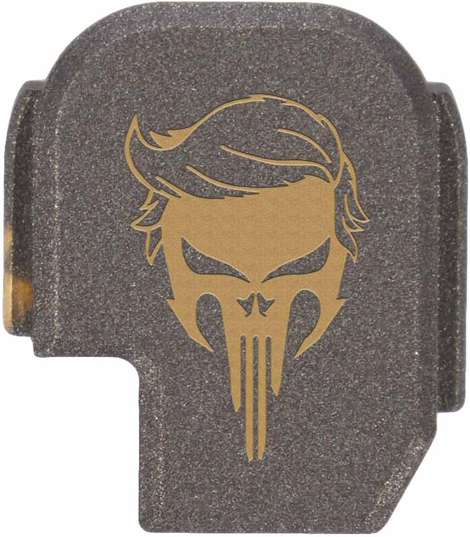 NDZ Performance Slide Cover Back Plate for Sig P365, P365 X, XL, SAS, Macro, AXG, .380 – Brass, Cerakote Finish – Custom Laser Engraved Option