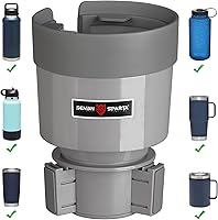 Vista 10 de SEVEN SPARTA - 2 organizadores de portavasos para automóvil con base ajustable, para Hydro Flasks de 32/40 onzas, Yeti Ramblers de 20/26/30 onzas