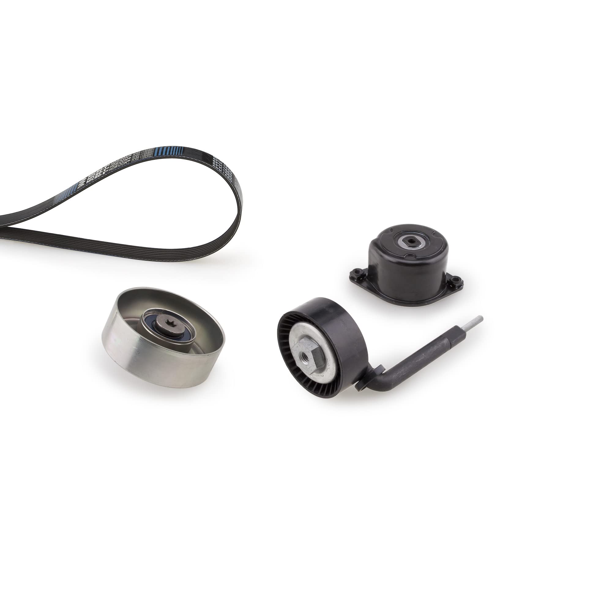 Gates Kit Cinghie Poly-V K216PK2083 Gomma-image