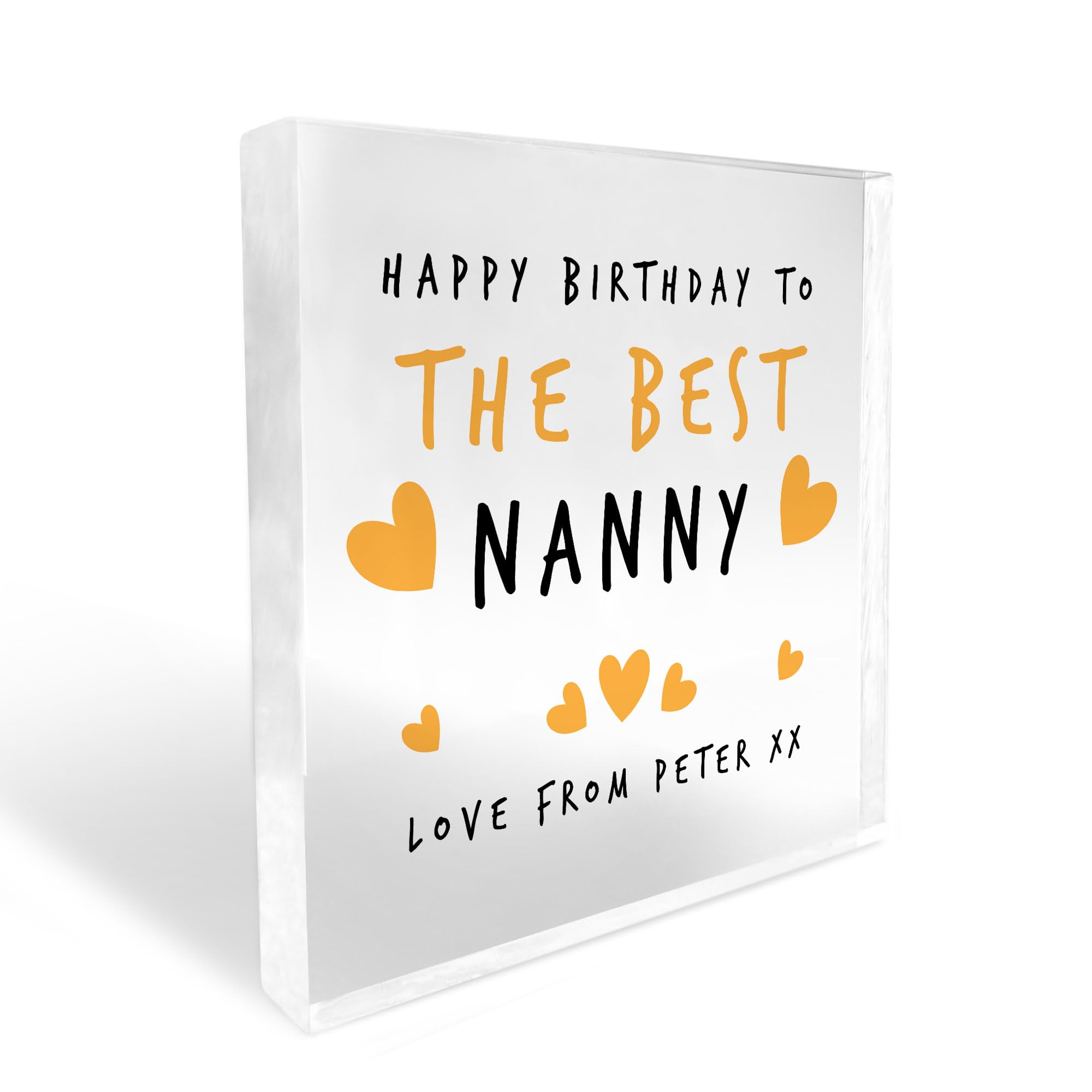Red Ocean BIRTHDAY GIFT FOR Nanny Nan Nana Grandma Granny Personalised Best Nanny Gift For Her Gift From Granddaughter Grandson Nanny Birthday Gifts