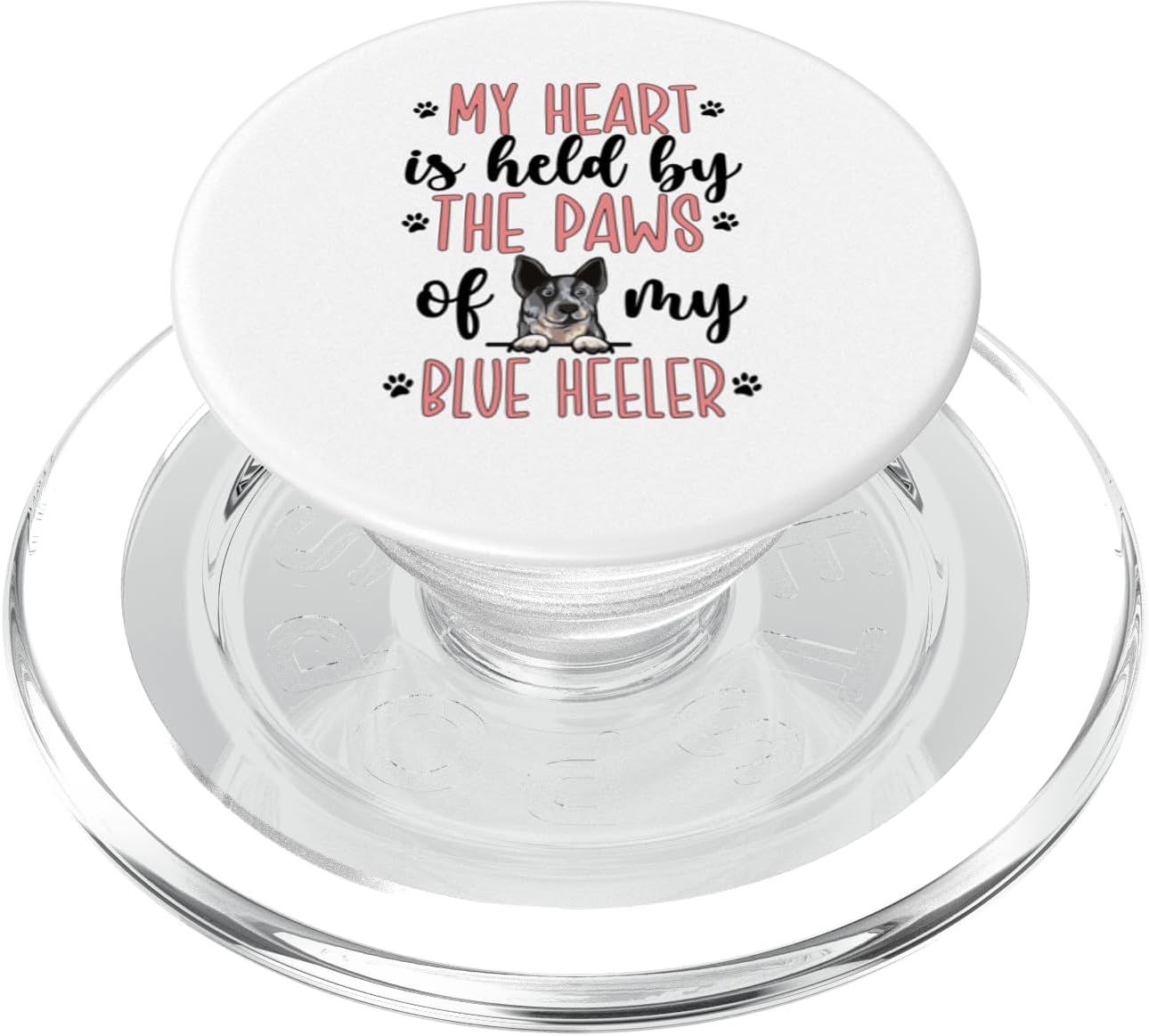 Blue Heeler Dog Blue Heeler Lover Blue Heeler Owner PopSockets MagSafe PopGrip for iPhone