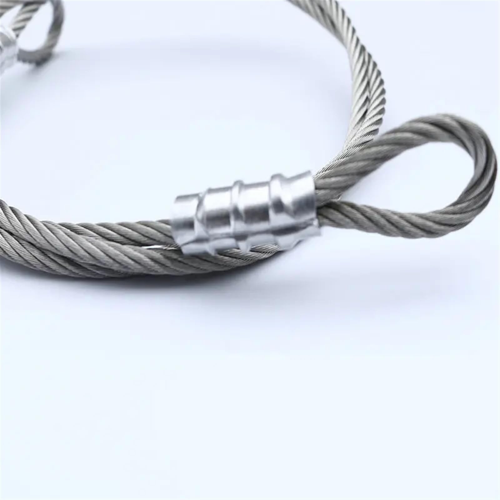 Cavo Acciaio,Filo Acciaio Lunghezza 1M, 2M, 3.0M, 4M, 5M del Cavo Metallico dell'Acciaio Inossidabile del Diametro 1.5-5MM(2Meters,8mm Diameter Wire)
