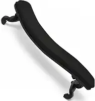 Zaidan’s Espaleira para Violino 3/4 e 4/4 Ajustável – Plástico Resistente com Pés Emborrachados, Almofada Macia, Regulagem de Altura e Largura – Preta