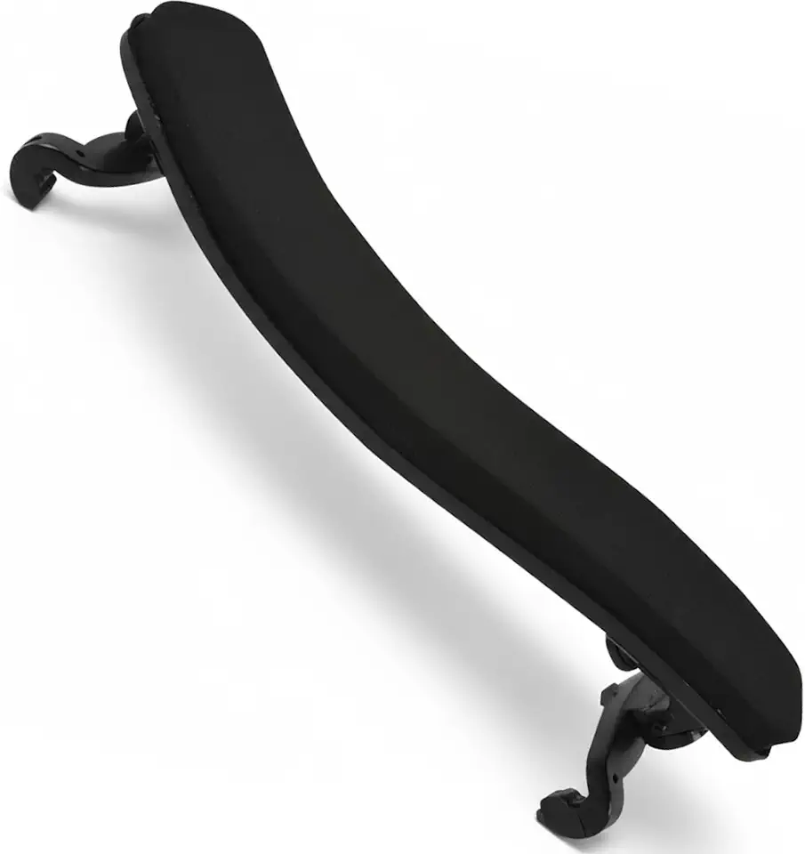 Zaidan’s Espaleira para Violino 3/4 e 4/4 Ajustável – Plástico Resistente com Pés Emborrachados, Almofada Macia, Regulagem de Altura e Largura – Preta