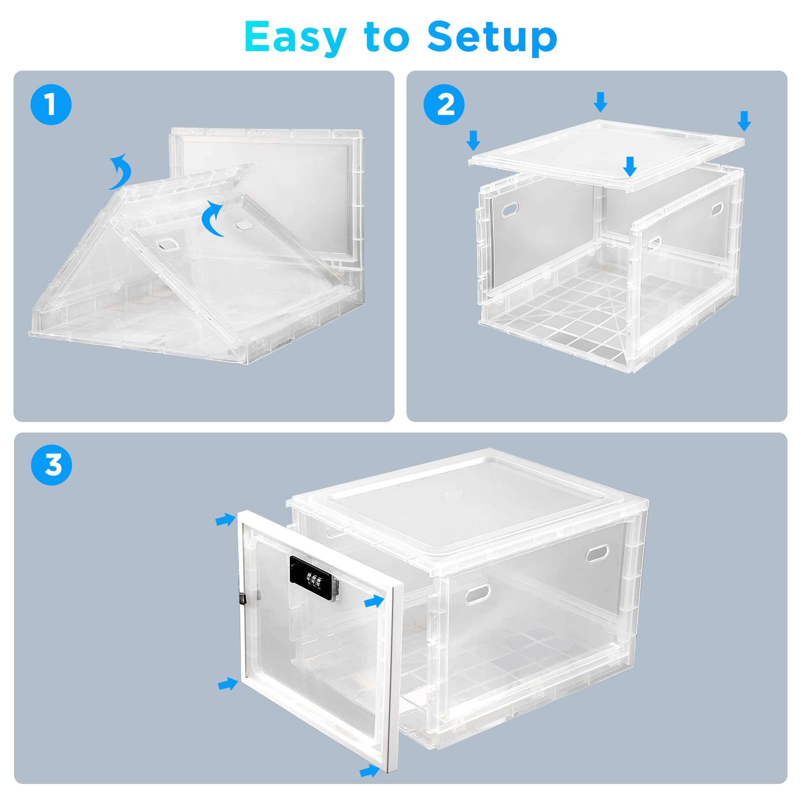 Boîte De Rangement Verrouillable Pour Médicaments Et Téléphones