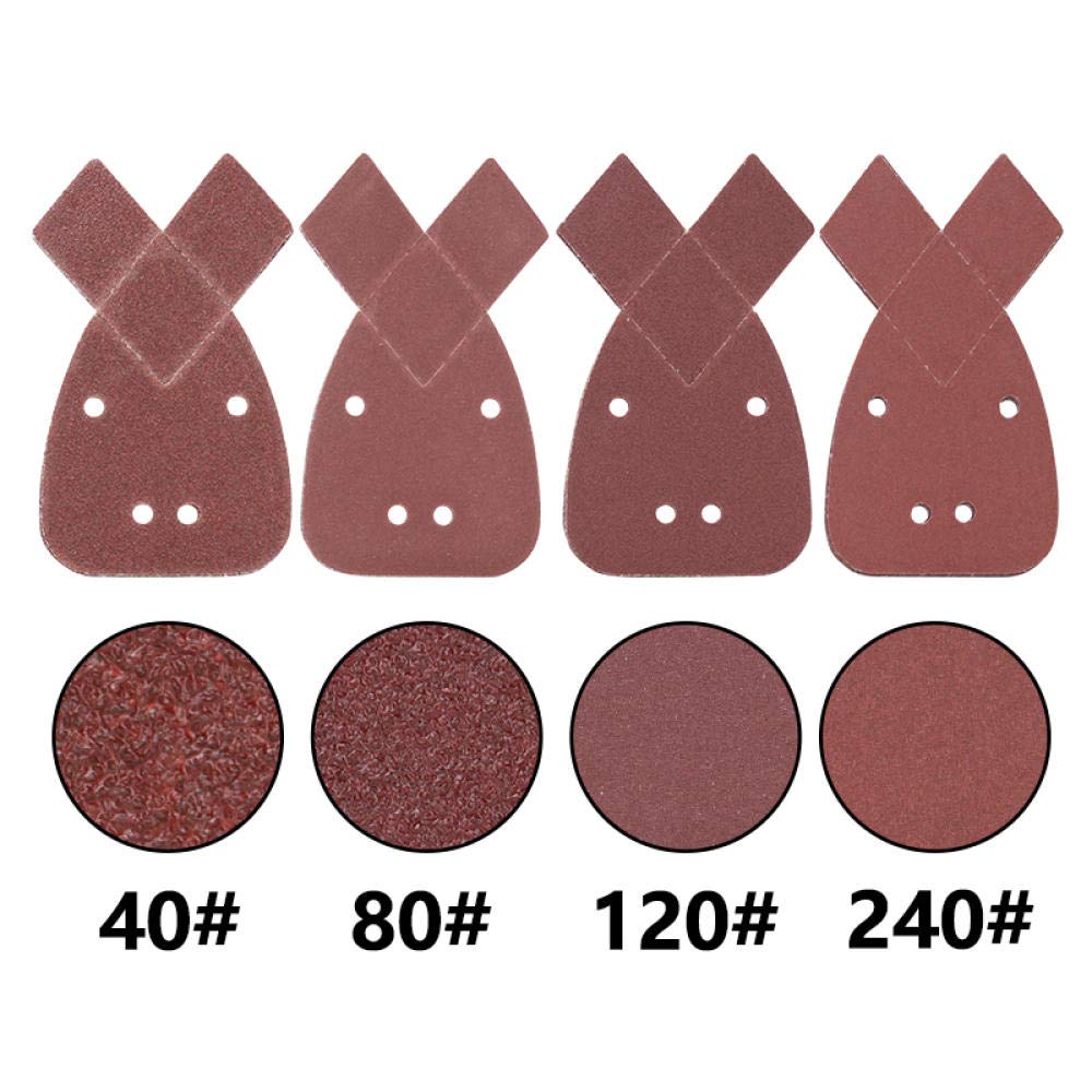 Lot De 10 Feuilles Abrasives SanderCard Hobby - Grains 240, 320, 400 Pour Modélisme, Travaux Fins