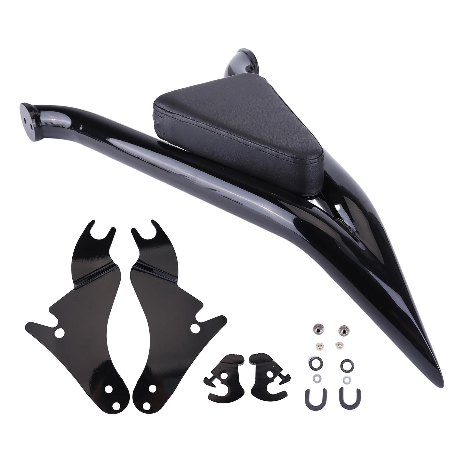 Detachable Sissy Bar Passenger Backrest Fit for 2009-2021 Davidson Road Glide Road King and Street Glide 22" Inch Motorcycle Detachable Rear Passenger Backrest Sissy Bar