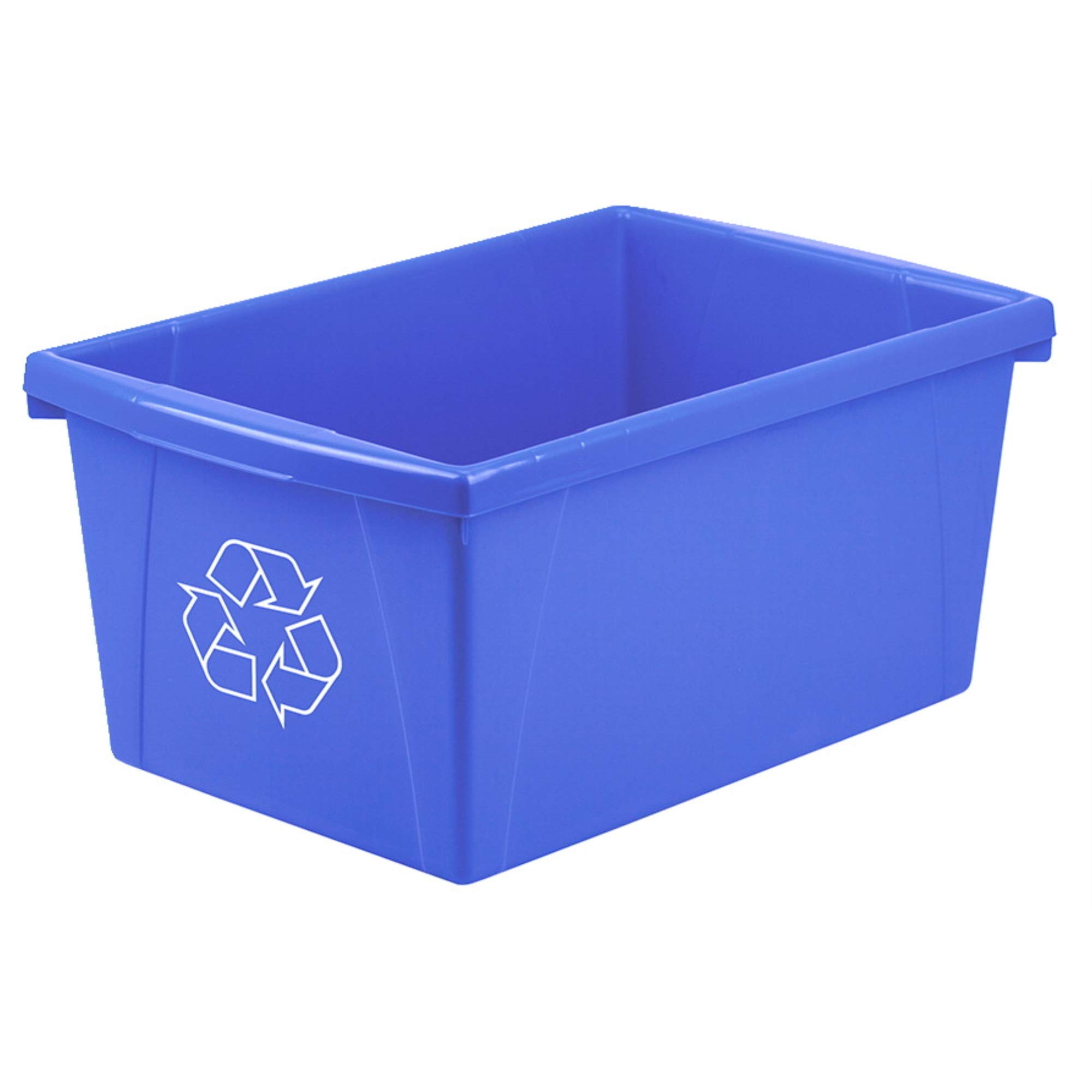 Amazon.com: Storex 5.5 Gallon (21L) Recycle Bin, 16.75 x 8.25 x