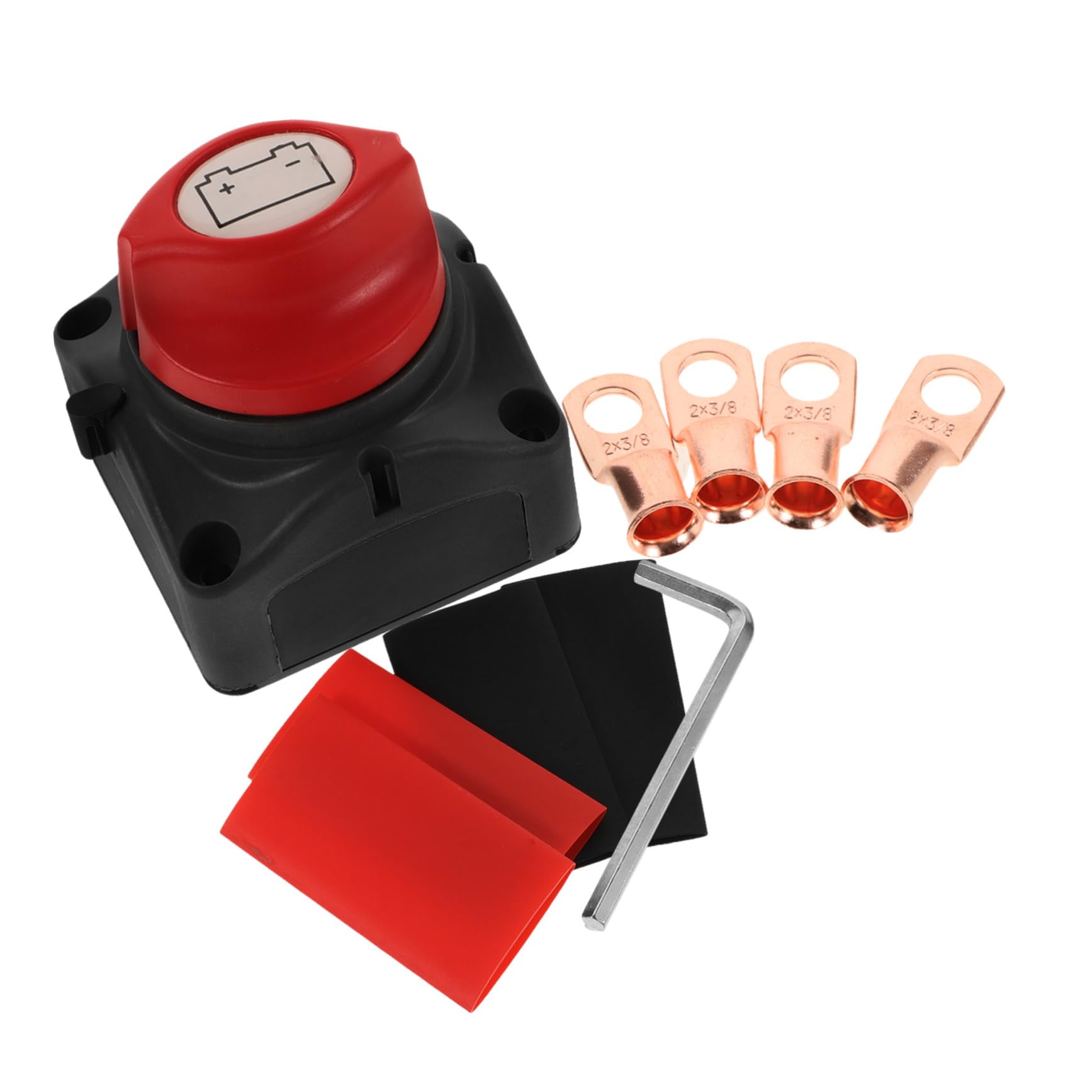 GLEAVI Solar Disconnect Switch Marine Battery Terminal Connectors for Trucks Easy Turn Signal Kit