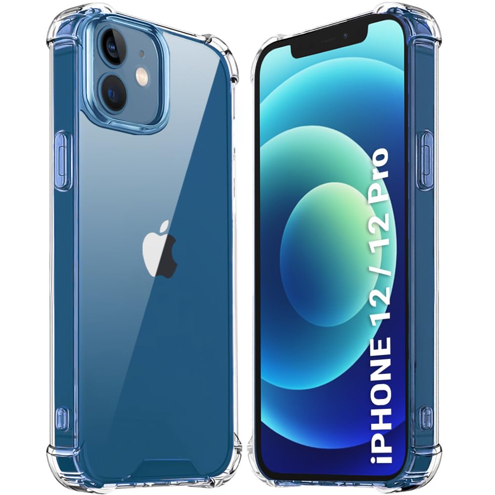 TheGiftKart Crystal Clear Back Cover Case for iPhone 18 Pro / 17 Pro | 360 Degree Protection | Shock Proof Design | Transparent Hard Back Cover Case (PC & TPU, Transparent Bumper) — Amazon image 9