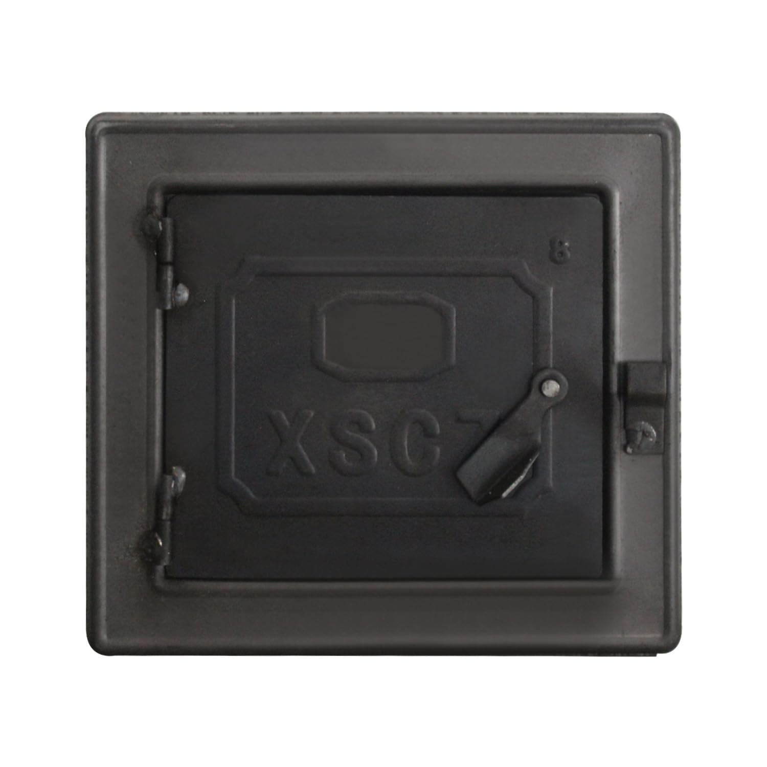 Ghisa Porta Stufa a Legna Porta Ispezione Canna Fumaria 232x212mm