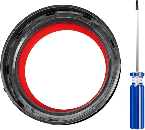 WuYan Anillo de sellado fijo superior de repuesto para aspiradora Dyson Cyclone V10 SV12, accesorios de repuesto para cubo de polvosuciedad.