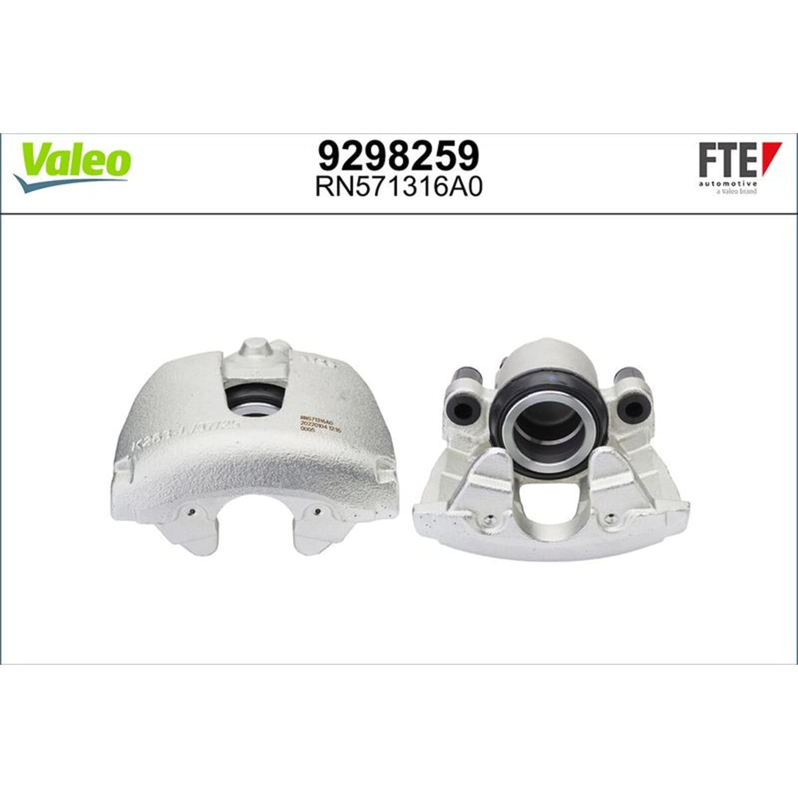 FTE Pinza freno 9298259 | Compatibile con: FORD C-MAX, C-MAX II, C-MAX II Van, ECOSPORT, FOCUS C-MAX, FOCUS II, FOCUS II Cabriolet, FOCUS II Stufenheck