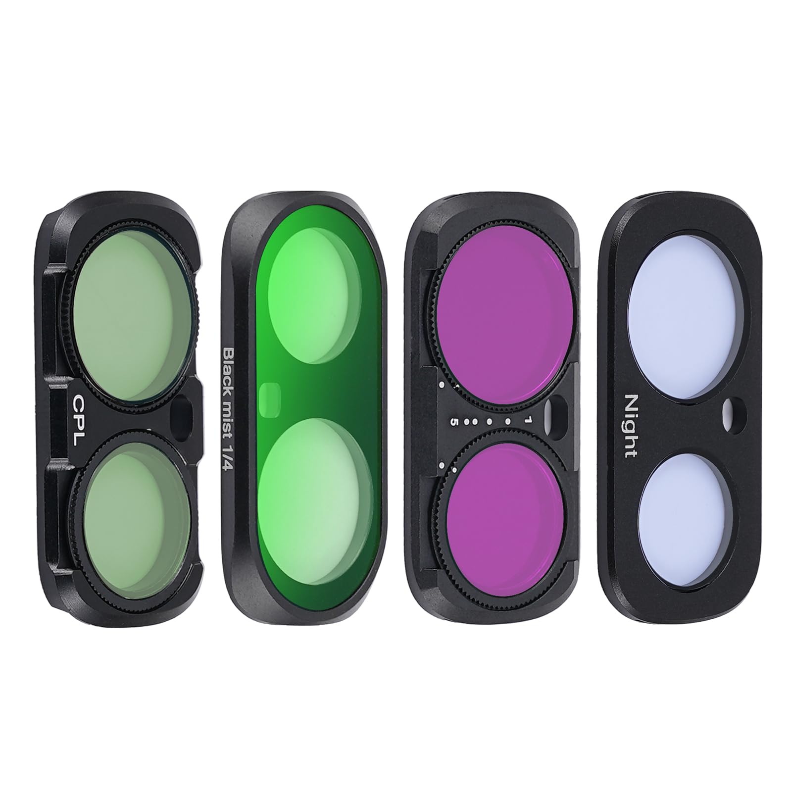 4-in-1-Filter-Set für Insta360 Luna Ultra, CPL Mist ND