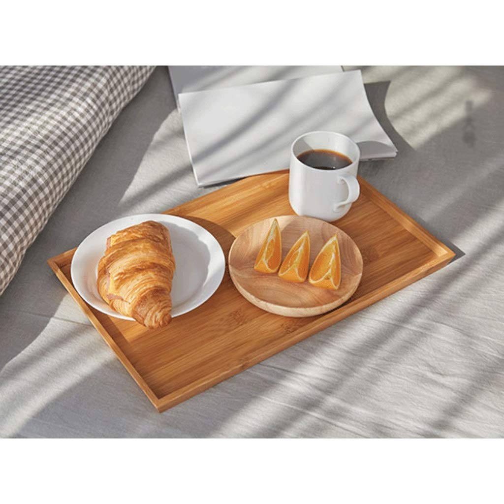 NZPOST Assiettes Le Plateau en Bambou est rectangulaire, la Coupe à raviolis Nordique est posée sur Le Plateau en Bois
