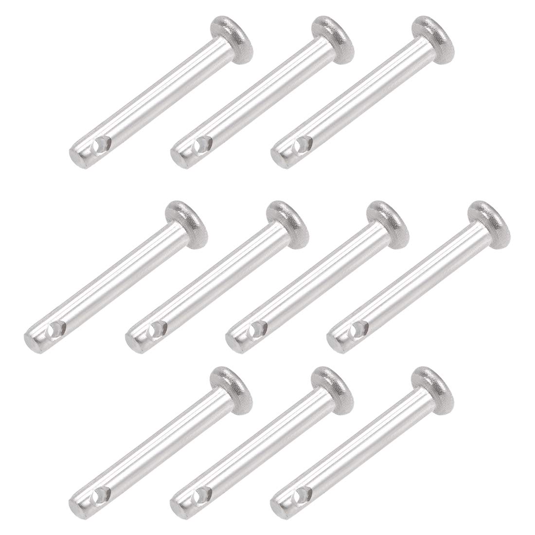 304 Stainless Steel Hinge Pins 20Pcs 3mm X 12mm Stainless Steel ...