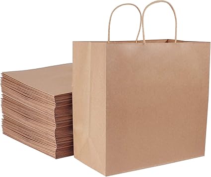 wide paper bolsas with handles