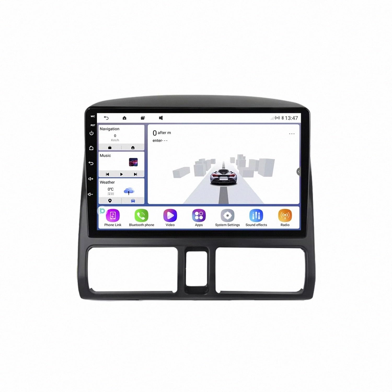 Radio de coche 2 DIN para Honda CR-V 2002-2006 con pantalla táctil de 32GB 8