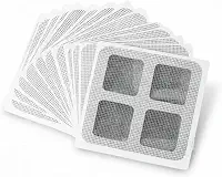 Kit com 20 Protetores de Ralo Adesivos Descartáveis – Bloqueie Insetos, Evite Entupimentos e Mantenha Sua Casa Sempre Limpa e Segura Cola Forte Linha Premium