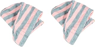 Healeved 2 Pçs Toalha De Microfibra Toalha De Micro Fibra Toalha De Microfibra Toalhas De Cabelo De Microfibra Touca De Secagem Rápida Touca De Banho Touca De Banho Bonita Touca De Cabelo