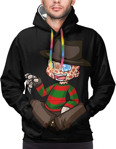 Amazon.com: Freddy Krueger - Sudadera con capucha para jóvenes, para  deportes al aire libre, Negro, 3XL : Deportes y Actividades al Aire Libre