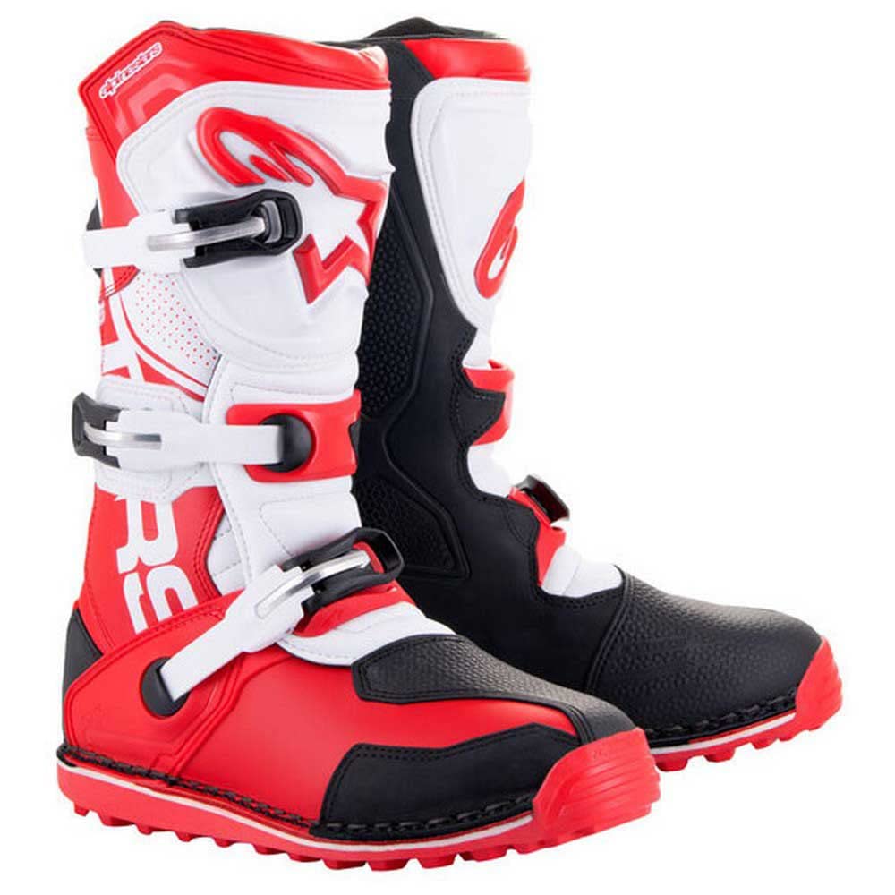 Alpinestars 2021 Tech-T Boots (9) (BRIGHT RED/BLACK/WHITE)