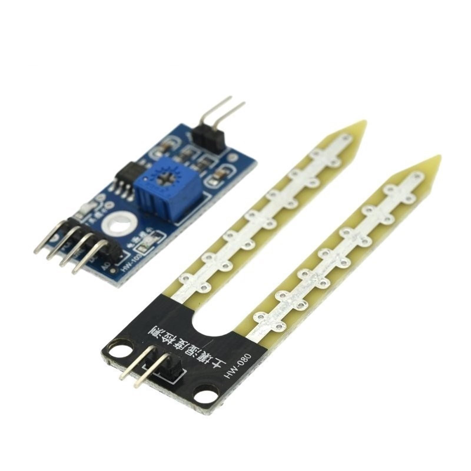 Módulo de Desarrollo de Sensor de Humedad y detección de higrómetro de Humedad del Suelo LM393, Placa de Desarrollo for Robot Inteligente de Bricolaje for Coche