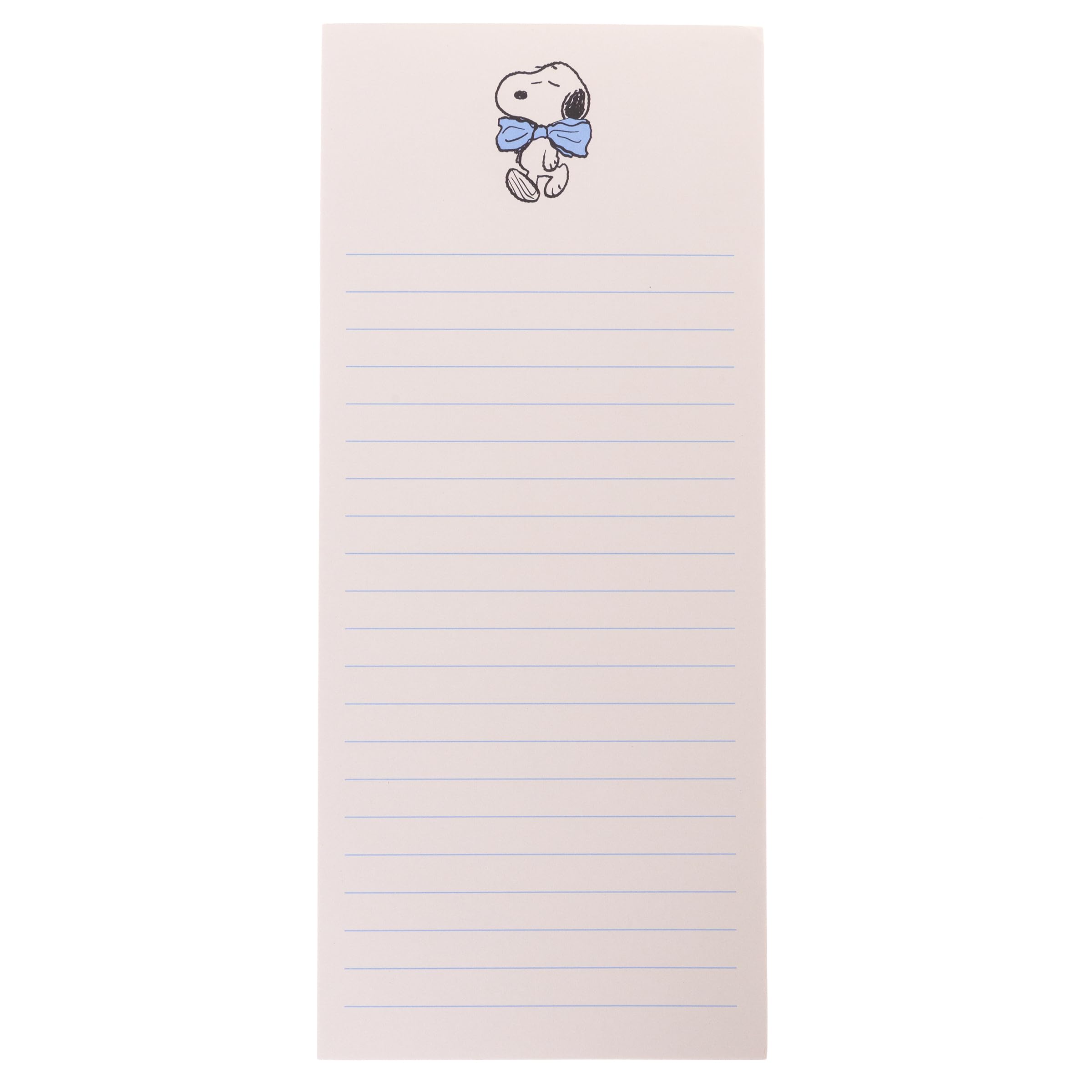 Graphique Snoopy Notepad, 100 Tear-Away Sheets for Grocery, Gifts & To-Do Lists, Writing Pad for Fridge, Kitchen, Office, Fun Gift