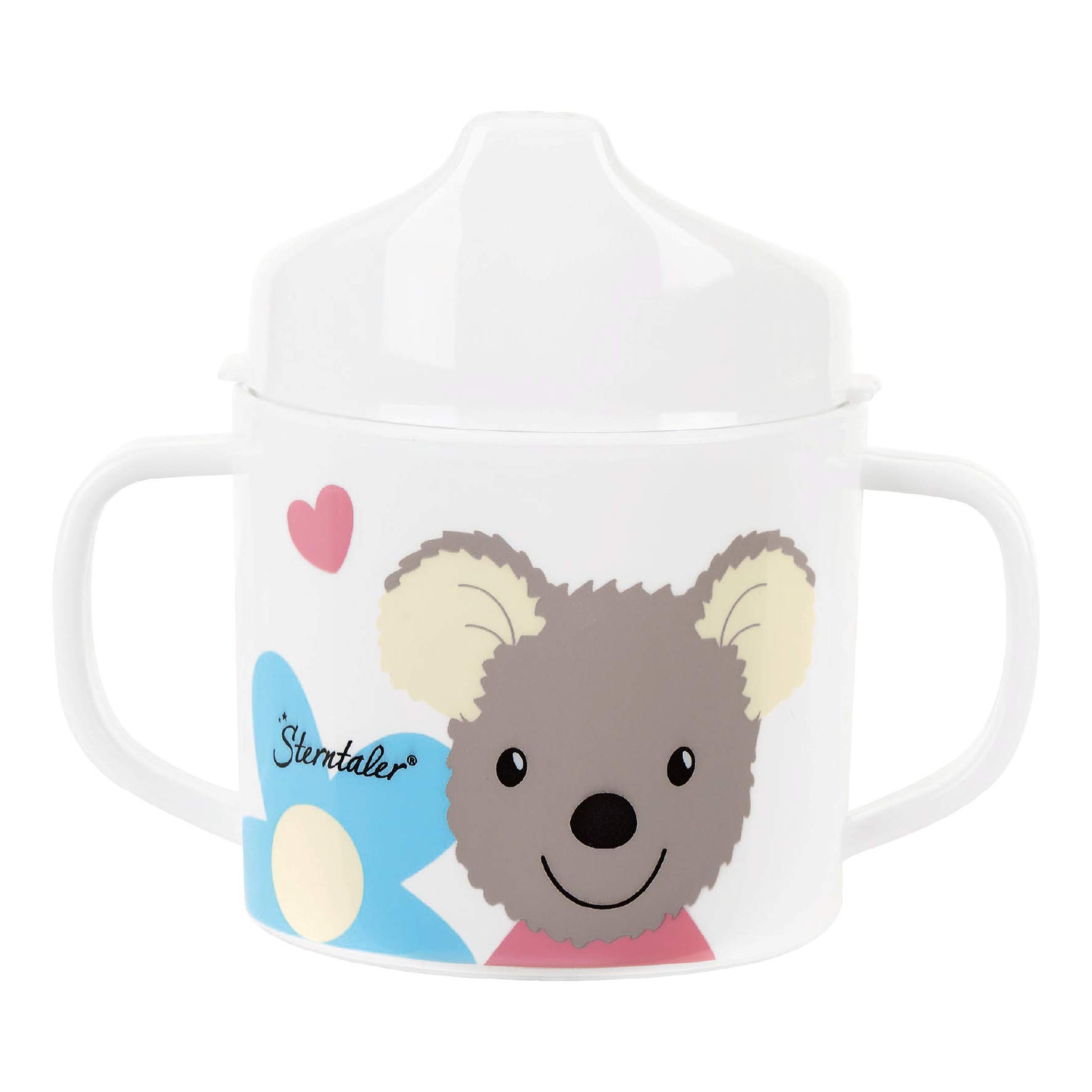 Sterntaler Mabel Il Topolino 6842001 Tazza Con Manici E Beccuccio, 6+ mesi, Multicolore