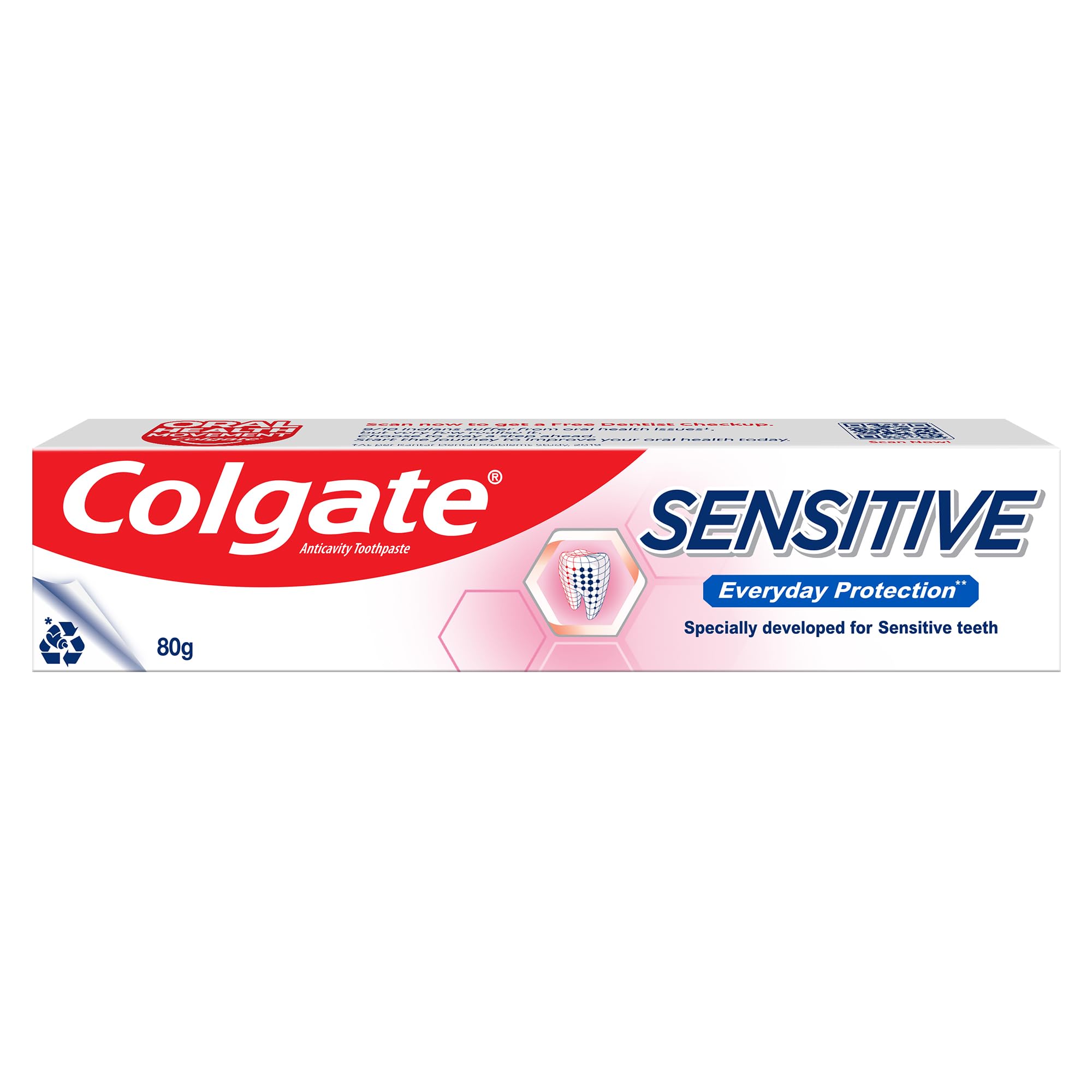 Colgate Sensitive Everyday Protection Toothpaste, For Sensitivity Relief, 80g-picture-16