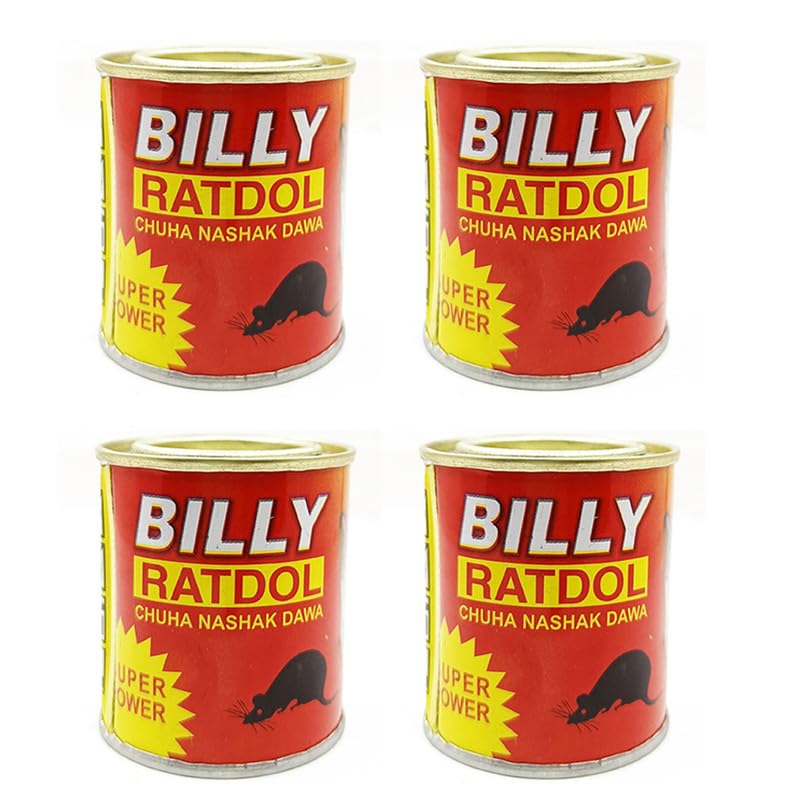 Bleeco Super Power Billy Ratdol Rat Kill Powder Chuha Nashak Dawa 50 gram (Pack of 4) (B0CYLXKG8N) Amazon Price History, Amazon Price Tracker