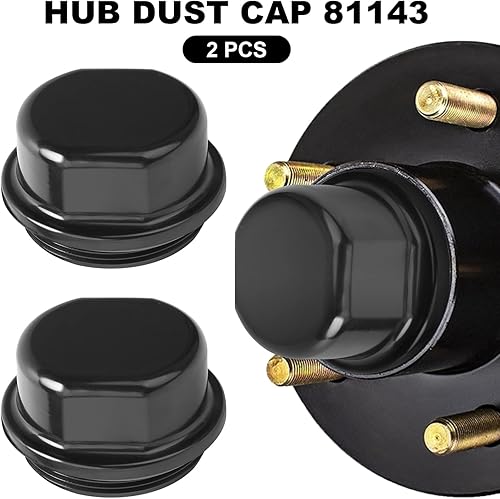 Miniatura 2 de Tapón antipolvo 81143 2 piezas compatible con Dexter Marine Product  Bujes de vórtice de ingeniería de amarre para K71-G01-73 21-261 Vortex Hub para