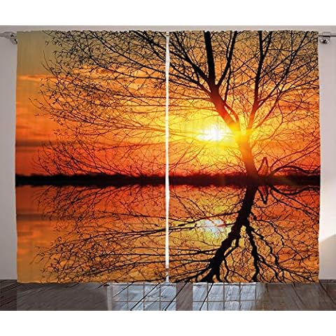 ABAKUHAUS Otoño Cortinas 280 x 245 cm Cover