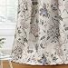 H.VERSAILTEX Room Darkening Curtains for Living Room Thermal Insulated Blackout Grommet Window Panels - 52 by 63 inch Length, 2 Panels, Traditional Floral Pattern in Sage and Brown