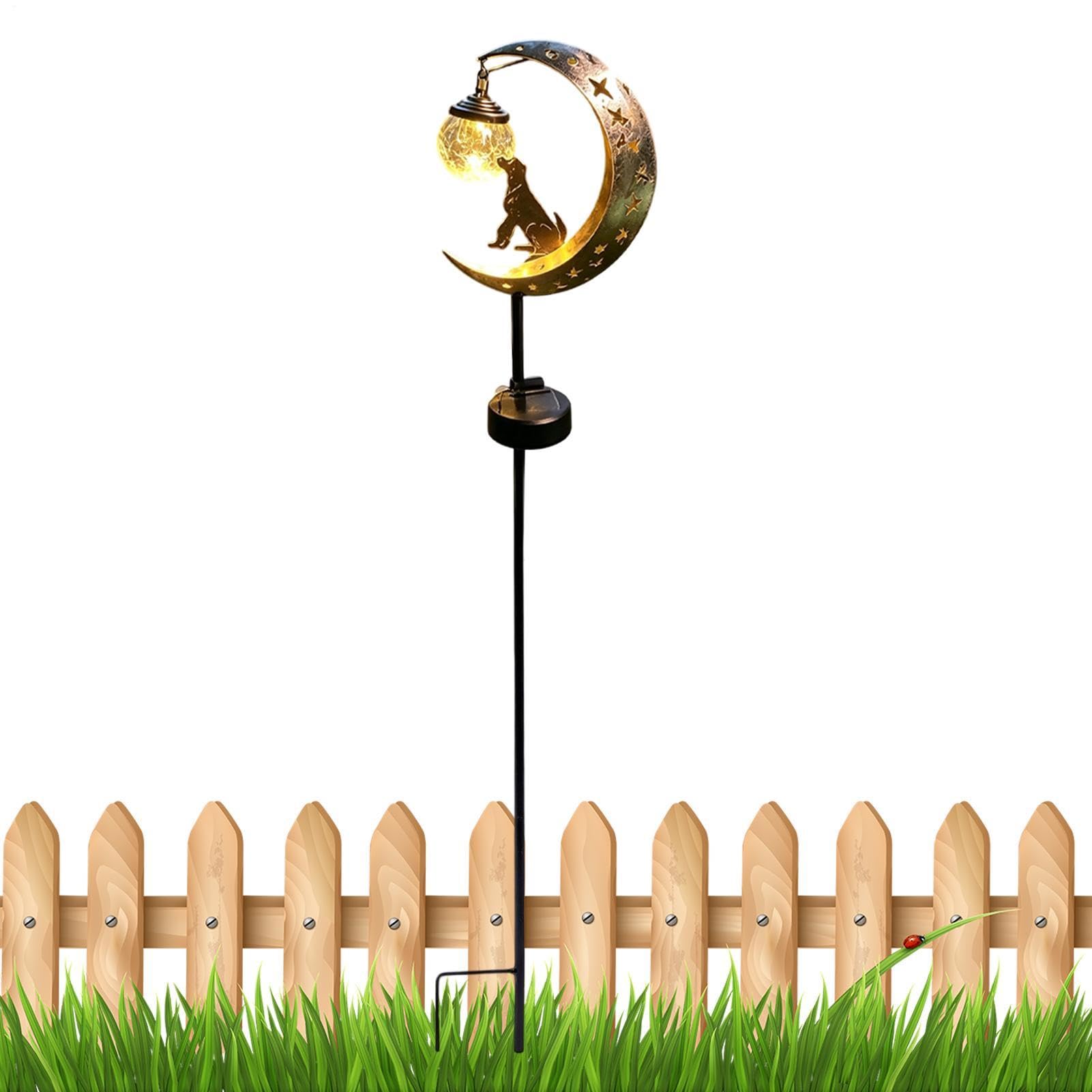 Éclairage sans fil via lampe solaire d'extérieur demi-lune pour sécuriser vos allées - 8