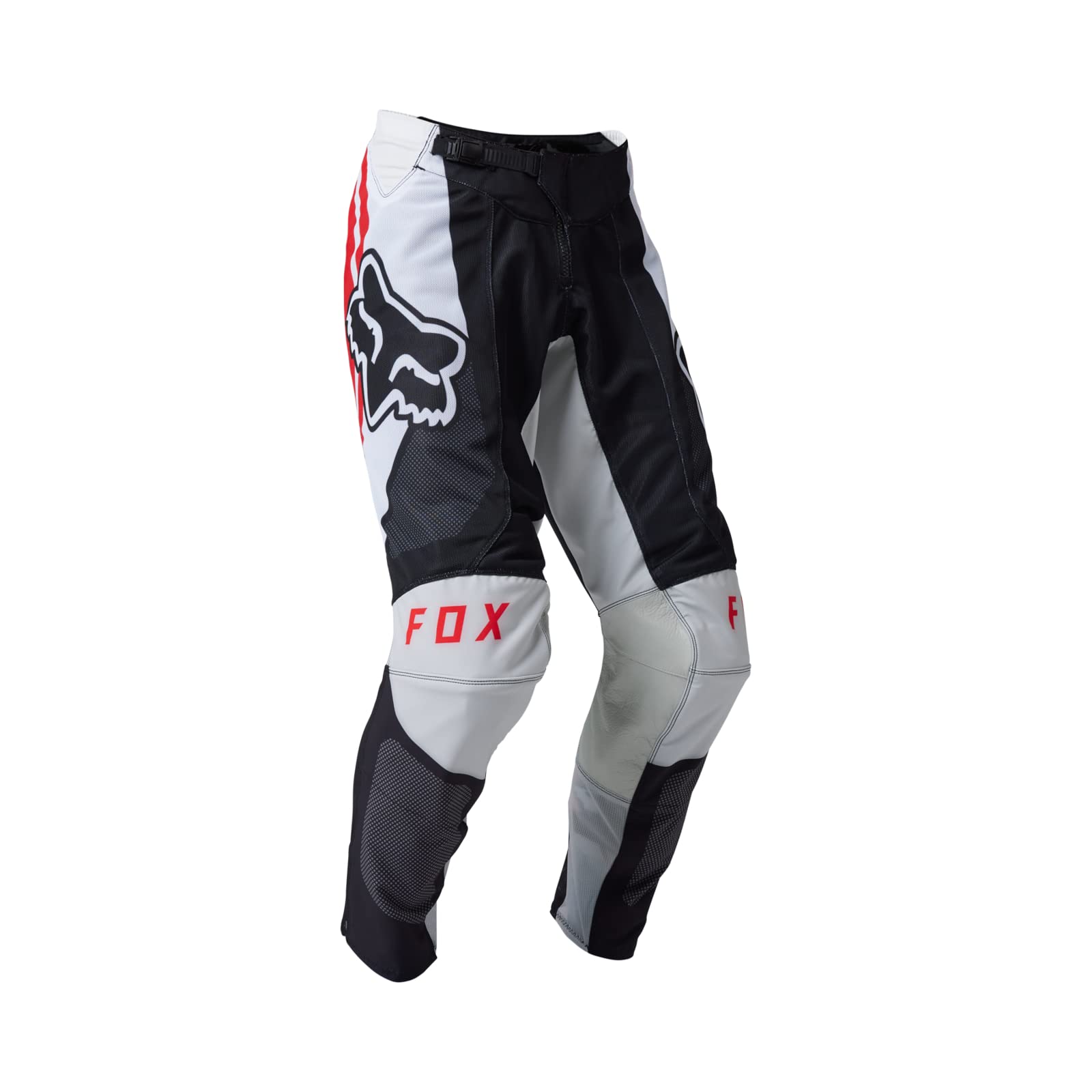 Fox Racing Pantaloni Airline Uomo Sensory, Rosso Fluorescente, 50 IT