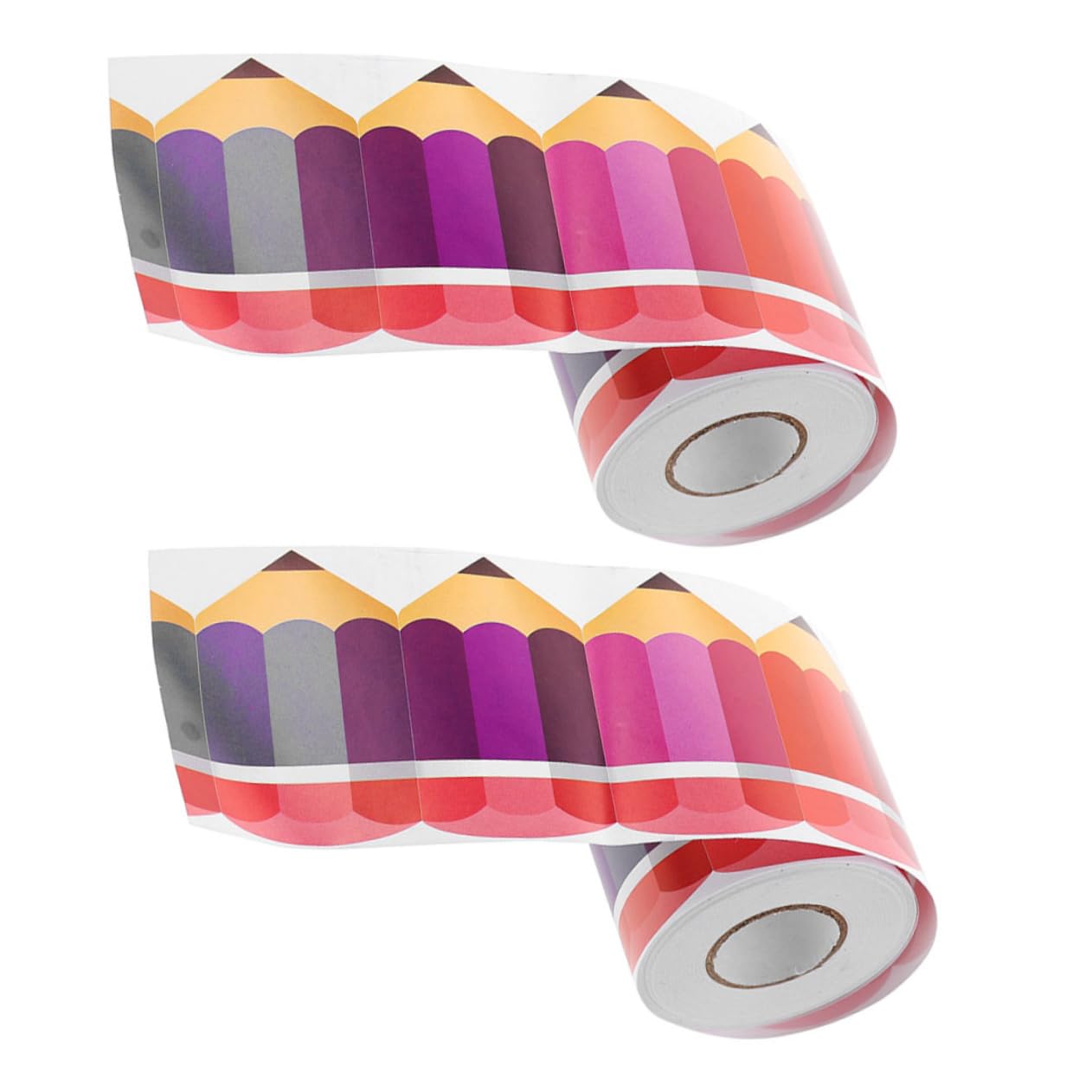 2 rouleaux autocollant pour décorations de tableau affichage - 8