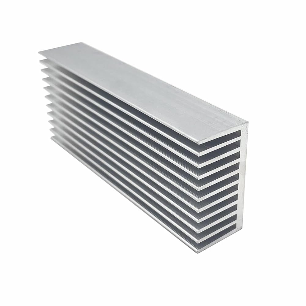 Amazon.co.jp: 2個 アルミニウム脱熱器100x40x20mm ヒートシンク