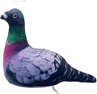 Plush Animal Dolls Pigeon Plush Doll Soft And Cute Imitation Animal Doll Soft Toys Plush Pigeon Stuffed Animal Pigeon Soft Cuddly Toy Ornament Doll Toy For Many Occasions Doll For Christmas Home Decor