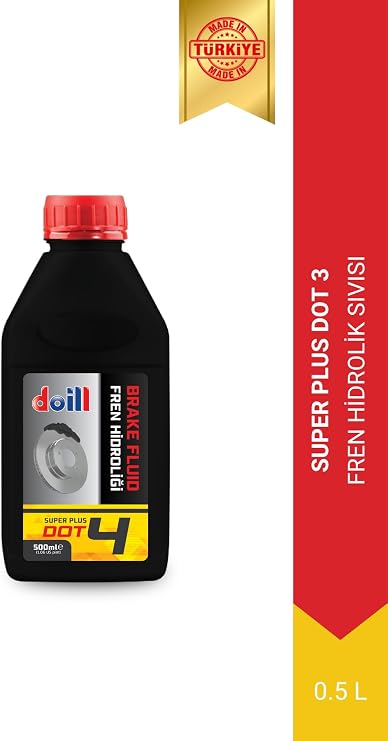 Dot 4 500 Mililitre Fren Hidrolik Yağı - Fren Sıvısı - Otomobil - Motosiklet (Üretim Yılı: 2026)