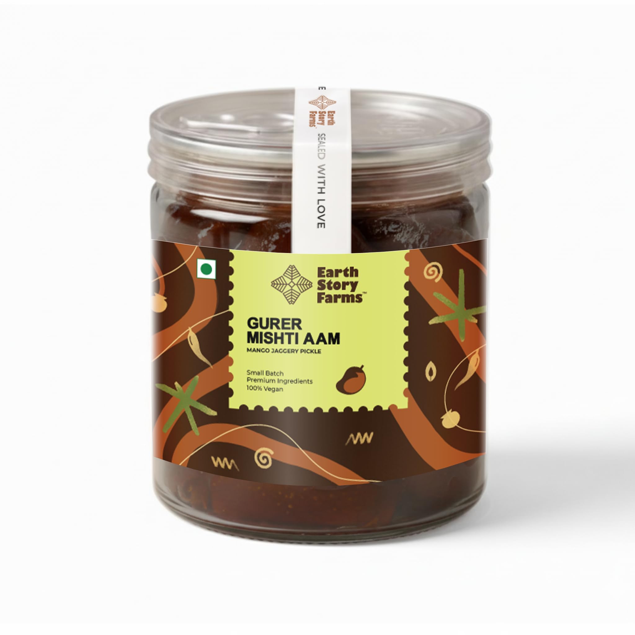 Sweet Mango Pickle with Jaggery | Gur er Mishti Aam | Gur Kaeri | Meetha Aam Ka Aachar - 200gm