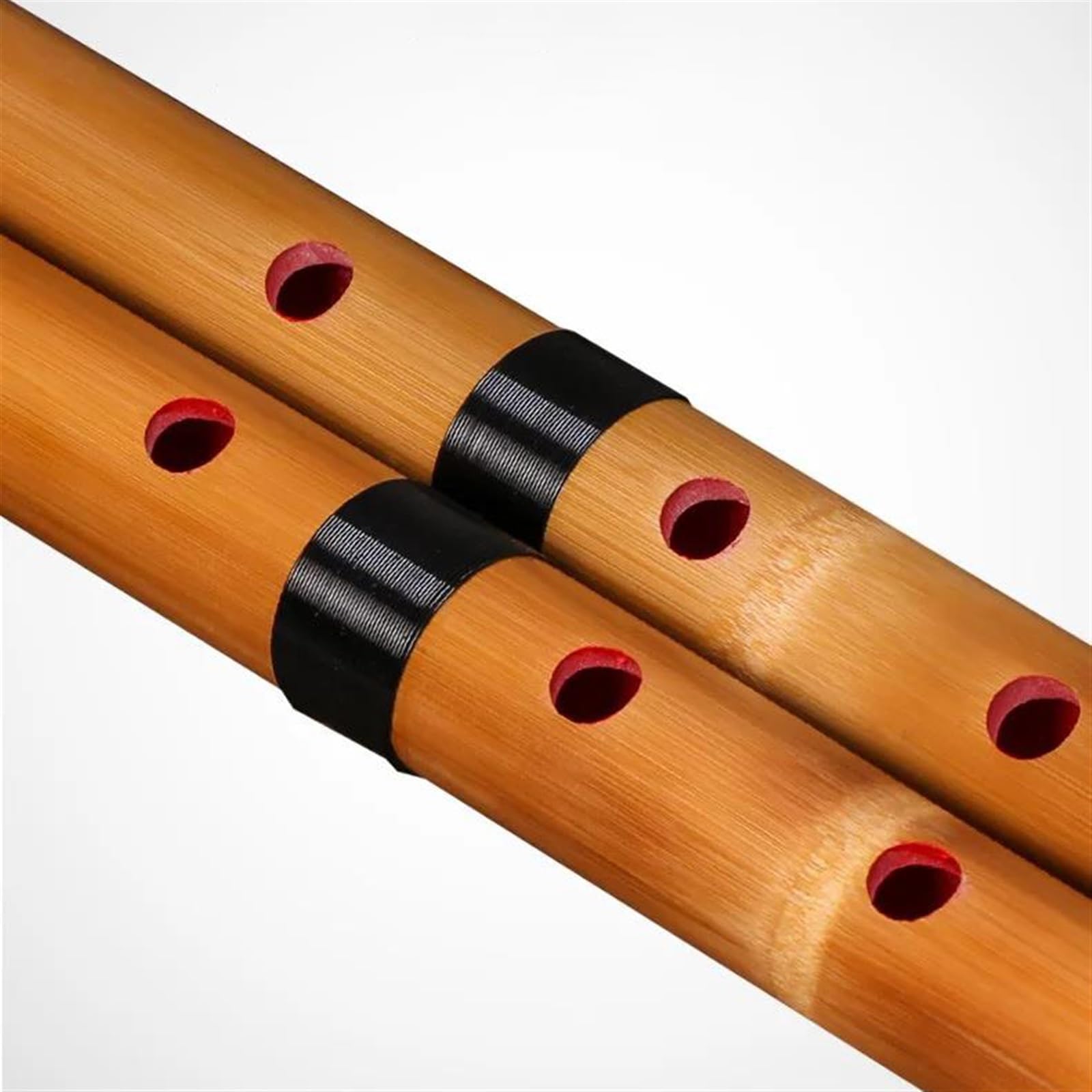 Flûte Bambou Shakuhachi 5 Trous Blanc Court Xiao Bois Instrument De Musique Flauta Noir
